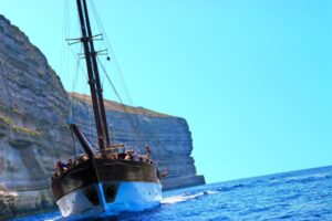 Cruise Round Malta - wooden boat