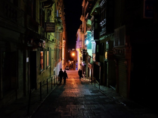 Visite guidée de La Valette la nuit