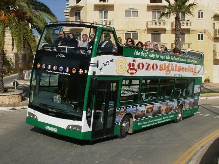 Autobuz de vizitare Gozo Open Top Sightseeing Bus