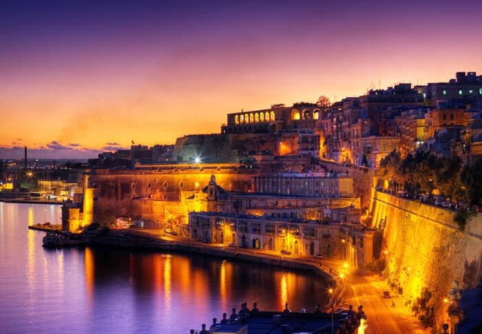 Valletta Nacht-Hafenrundfahrt