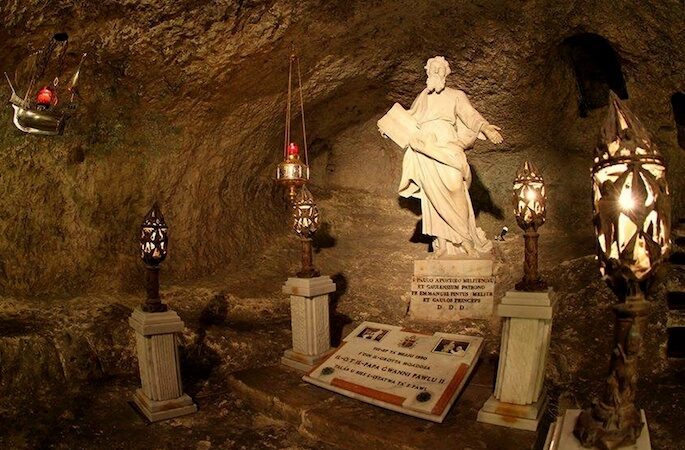 Saint Paul's Grotto in Rabat Malta