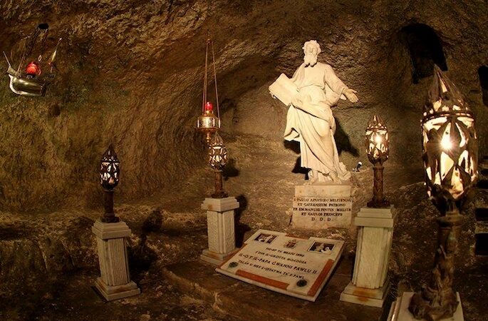 Die Grotte des Heiligen Paulus in Rabat auf Malta